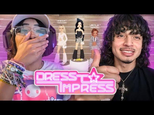 WE PLAYED DRESS TO IMPRESS ON ROBLOX!!