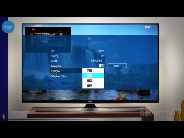 Samsung | SMART TV | Como usar a função PIP