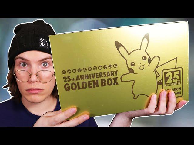 Opening the $350.00 Pokemon Pikachu Golden Box!