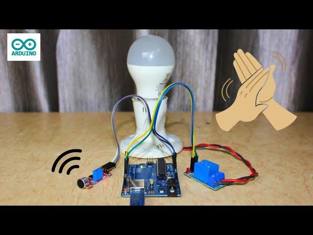 How to make a Clap Switch using Arduino UNO!