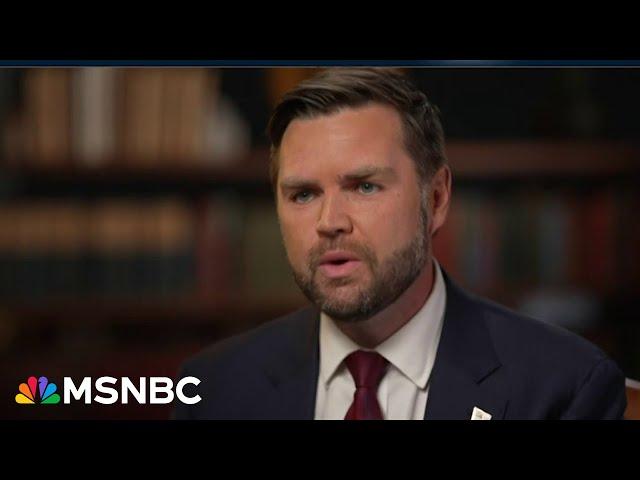 JD Vance 'ducking and dodging' questions on Trump's immigration policy