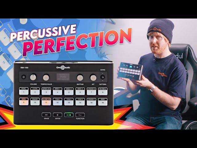 THE RM-100! Rhythm & Drum Machine | Gear4music Synths & Tech