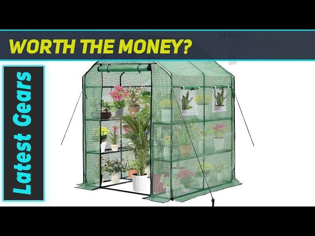 Purlyu Walk-In Greenhouse: Best Outdoor Solution for Garden Enthusiasts