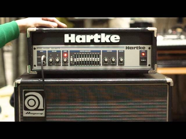 Hartke 3500 бас-гитарный усилитель. Репетиционная база (точка) "Крайний Север"