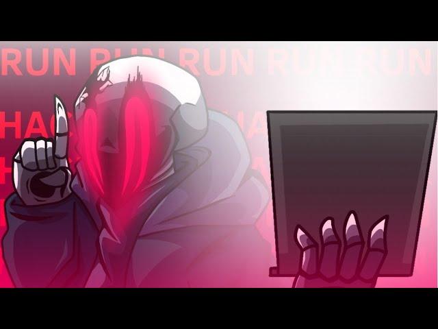 VHS Sans[Fanon OP] VS Sans AUs [Animation]Undertale: Hacker ending Better - Start running(Par3 END)