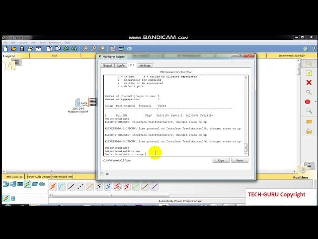 configuration of ether channel in cisco switches through #PAgP. #configurations #dhcpconfigurations