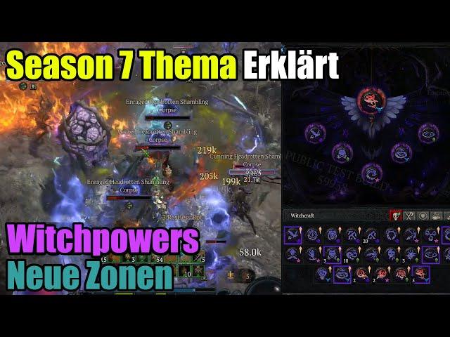 Season 7 Thema Erklärt | Witchpowers & Neue Zonen