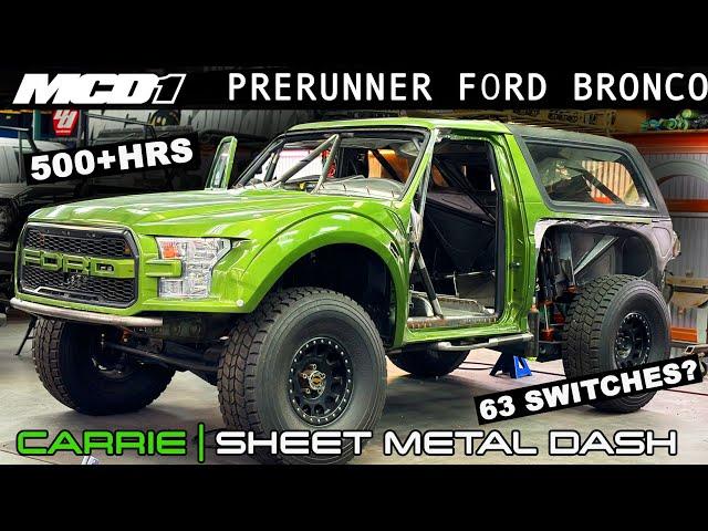 CARRIE | OBS Ford Bronco Custom Sheet Metal Dash | MORGAN CLARKE DESIGN