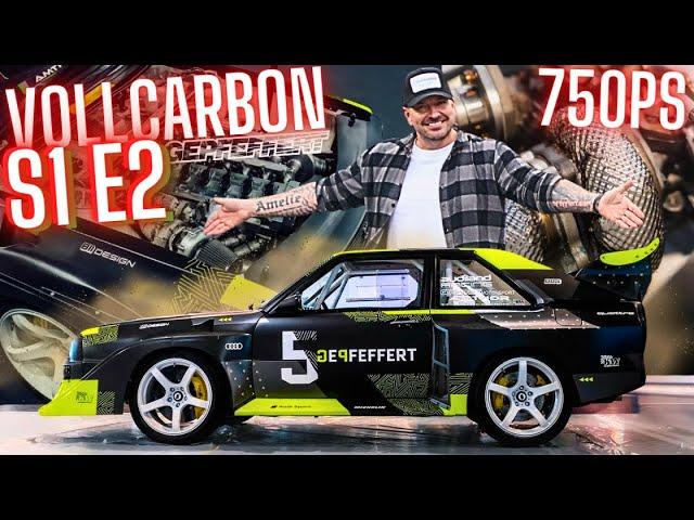 750PS full carbon Audi S1 E2 First roll out @EMS 2024