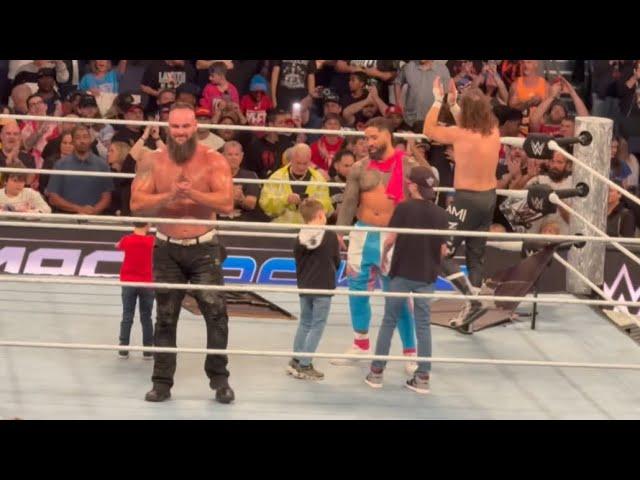 Off Air, Bray Wyatt and Luke Harper's Kids Host Dance Party After WWE Smackdown 12/27/24