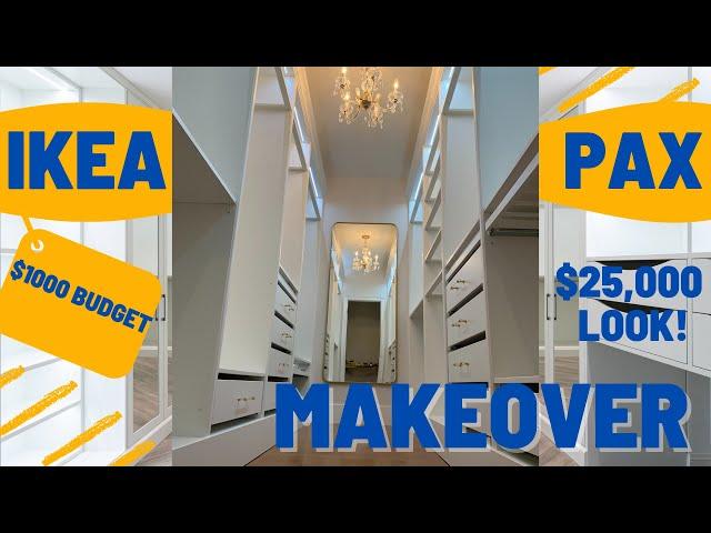 IKEA PAX CLOSET MAKEOVER