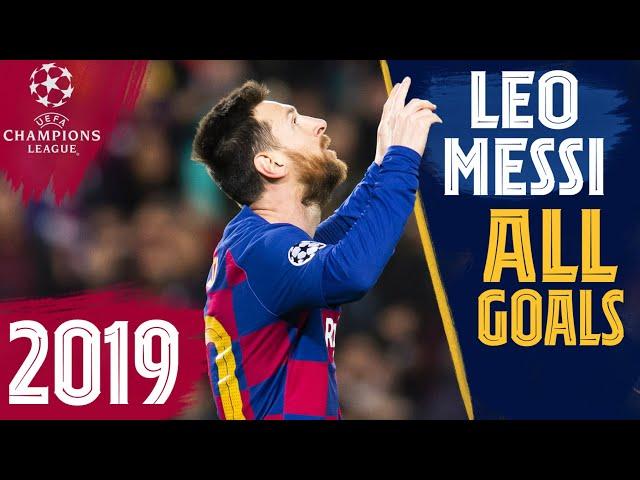 EVERY Messi goal in the CHAMPIONS LEAGUE (2019)