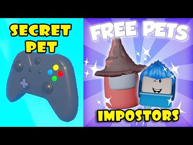 New Free SECRET IMPOSTOR Pets + All NEW CODES Update in Clicking Fantasy Simulator! [Roblox]