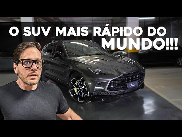 ESSE SUV CUSTA R$ 3 MILHÕES E É O MAIS RÁPIDO DO MUNDO: ASTON MARTIN DBX707