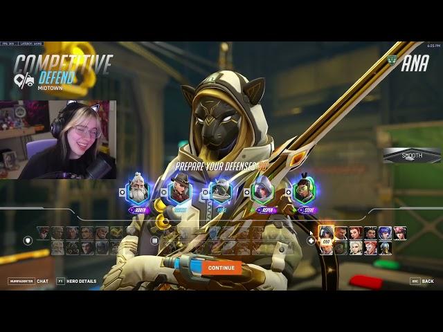 Aspen Ana + Kiirko Overwatch 2 Season 14 Top 500 Gameplay