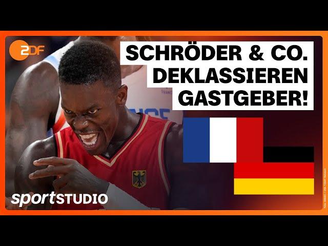 Frankreich – Deutschland Basketball Highlights | Olympia Paris 2024 | sportstudio