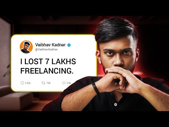 DON'T MAKE THIS MISTAKE In Freelancing | Vaibhav Kadnar