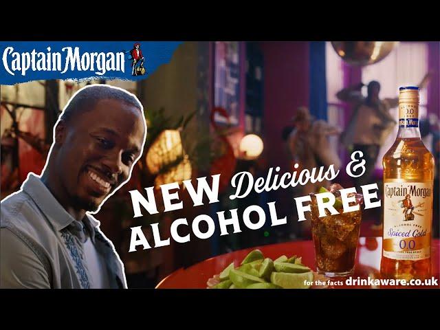 Introducing NEW Captain Morgan Spiced Gold 0.0% Alcohol Free  | Captain Morgan