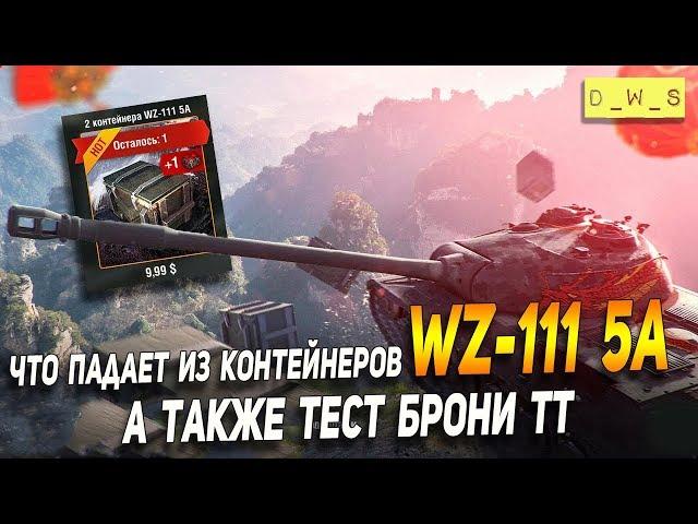 WZ-111 5A - тест брони тяжа в Wot Blitz | D_W_S