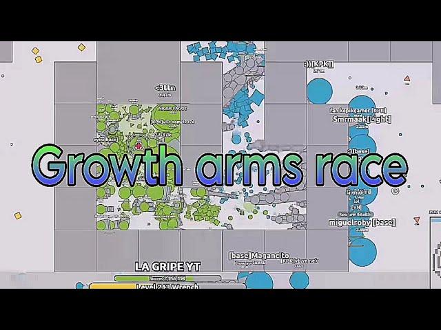 Arras.io Growth arms race WRENCH