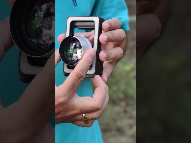 Kase + Apexel LED Holder Not supported  #apexel #kase 85mm Macro Lens