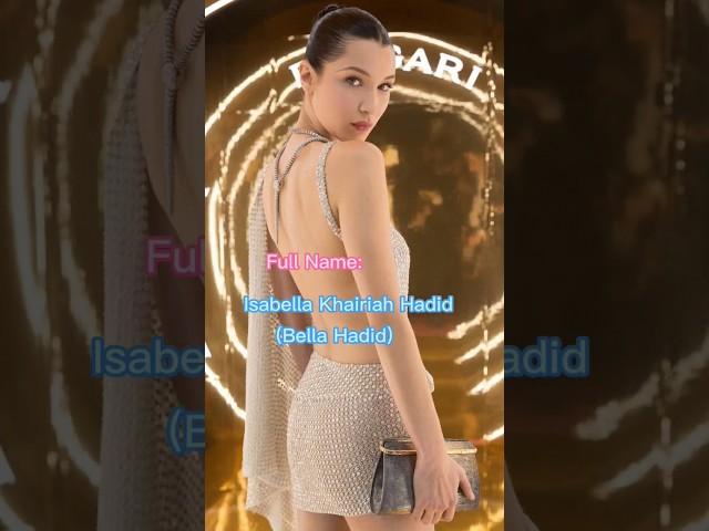 Bella Hadid Biography, Love Life, Parents, Networth ️ #shorts #ytshorts #viral #biography