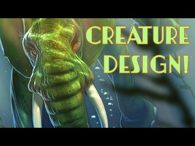 LIVE STREAM: Creature Design with Aaron Blaise #MERMAY