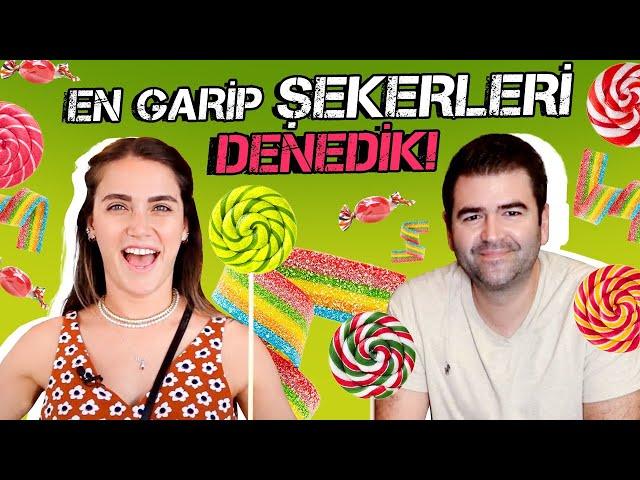 AMERİKA'DA DEV ŞEKER DÜKKANI TURU!  Türkiye'de Olmayan Şekerleri Denedik!   #vlog #amerika