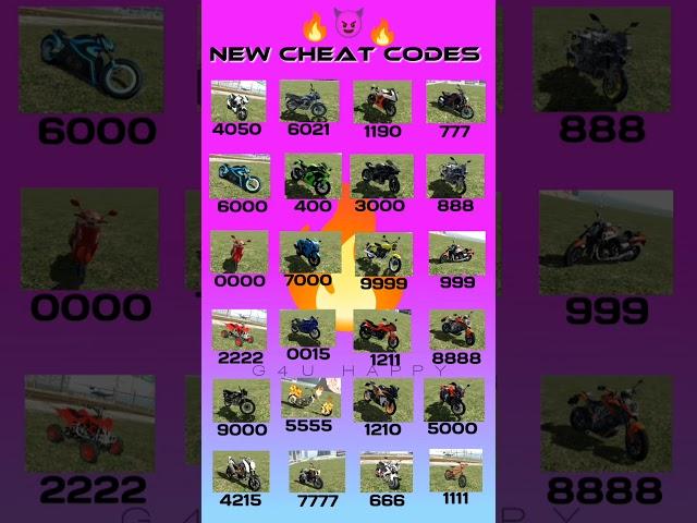 Indian Bike Driving 3d After New Update Cheat Code New Cheat Code On 2024#viral #ytshorts #g4uhappy