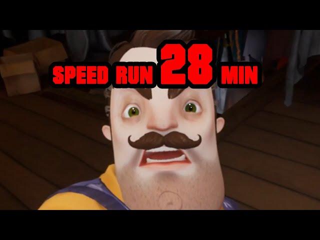 HELLO NEIGHBOR 2 FULL GAME SPEEDRUN