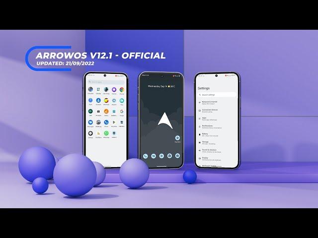 Stable and minimalist,  ArrowOS v12.1 + Dynamic Island + Backdrops Wallpaper | Redmi Note 10 Pro