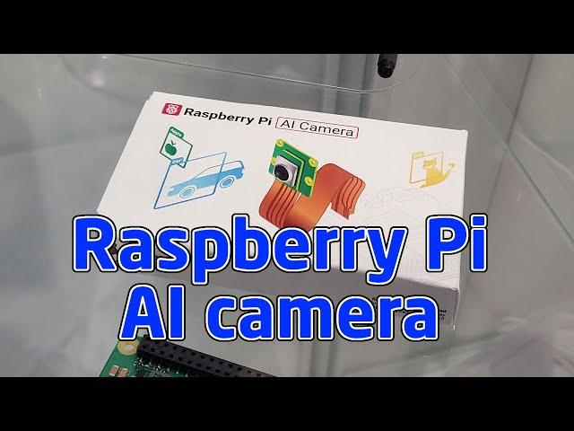 Raspberry Pi AI Camera - hands on, announcement at EmbeddedWorld