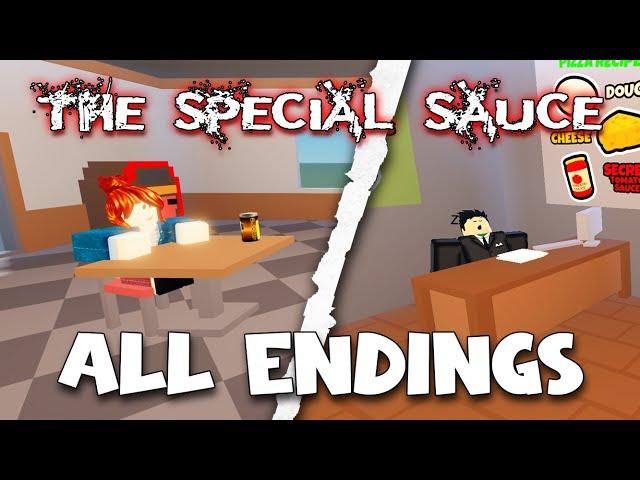 The Special Sauce [STORY] - All Endings - Full Gameplay! [ROBLOX]