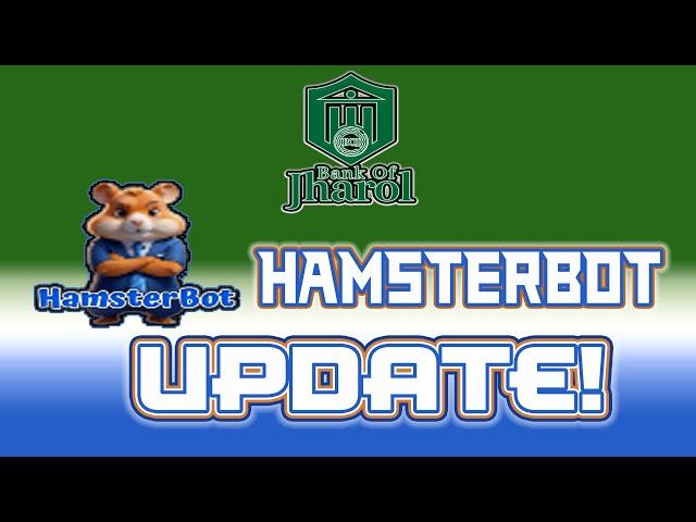 HAMSTERBOT *UPDATE* (9/3/24) -- STILL CRANKING OUT INSTANTLY! GOTTA LOVE A GREAT START!