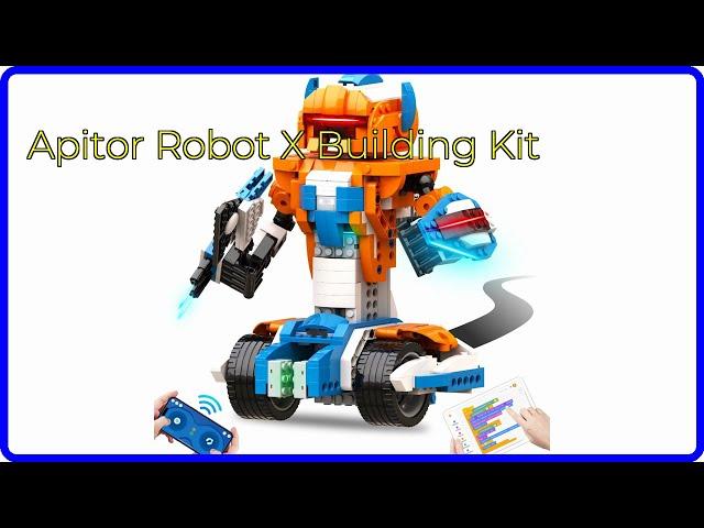 REVIEW (2024): Apitor Robot X Building Kit. ESSENTIAL details.