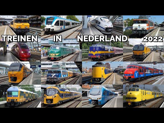 Trains in The Netherlands 2022 (Railfan video)