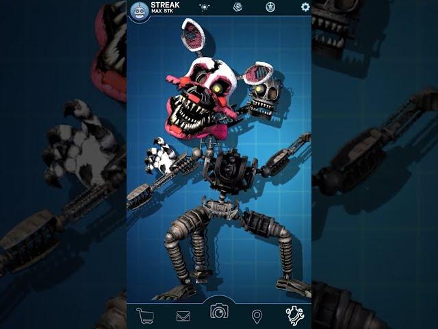 Nightmare Mangle FNaF Workshop Animation