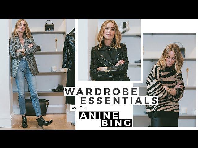 Capsule Wardrobe Essentials With Anine Bing