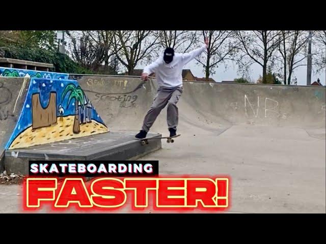 Skateboarding with SPEED 