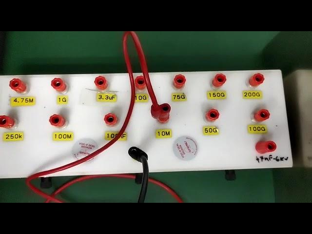 Kyoritsu Insulation Tester 6010A Repair & Calibration by Dynamics Circuit (S) Pte. Ltd.