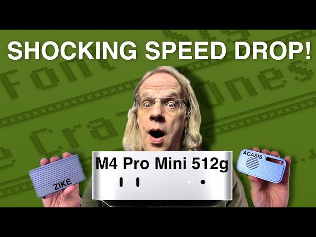 Mac Mini M4 Pro SSD slowdown? The Shocking Truth!