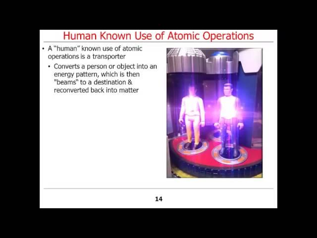 Atomic Operations and Variables