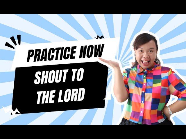 Shout To The Lord | Practice Jamming Track