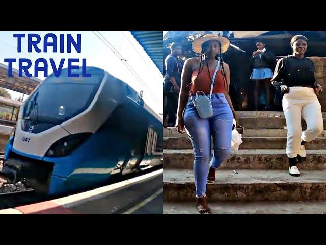 South Africa Today | Cheapest Mode of Travel  ( train ride)