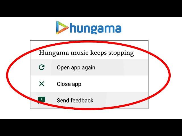 How to Fix Hungama Music App Keeps Stopping Error in Android & Ios | SP SKYWARDS