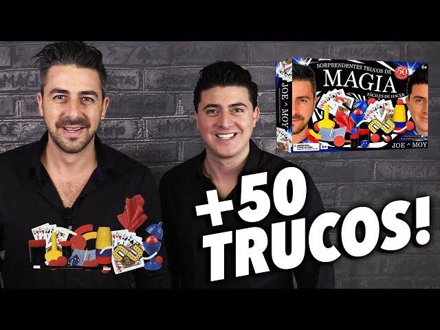 Aprende +50 trucos de magia! | Kit de Joe y Moy | MÁGICAMENTE