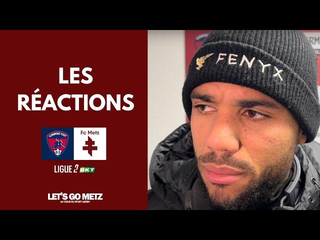 Ligue 2. Clermont Foot 63 : 1-1 : FC Metz : La réaction de Matthieu Udol