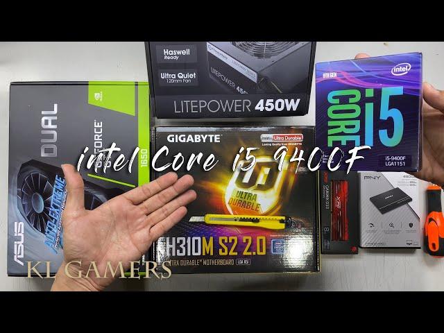 intel Core i5 9400F GIGABYTE H310M S2 2.0 XPG GAMMIX D10 GTX 1650 DUAL Segotep PRIME M PC Build