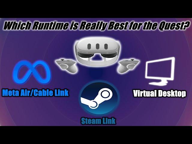 Is the Meta Quest 3 Best Without SteamVR? Benchmarking Steam Link, Virtual Desktop & Native Software