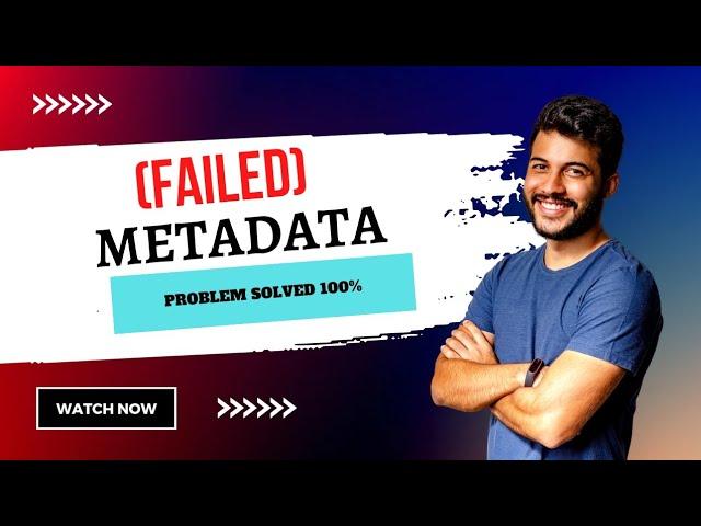 How to solved metadata not saved YouTube video upload problem by|Téchnical Shadab